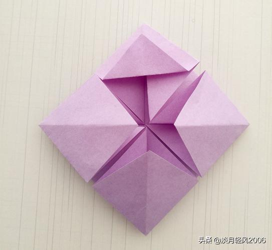 折纸教程,手把手教你折一个小花篮,体验自己动手的乐趣