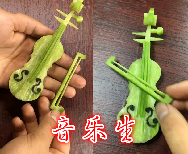 "青萝卜雕刻"还分专业?音乐生vs美术生,看到理科生:糖宝是你吗?