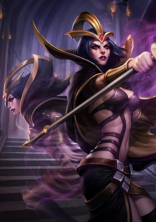 lol英雄联盟诡术妖姬乐芙兰原画默认皮肤16