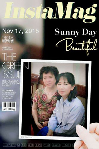 陈美萍和家人及好友与同学的足迹