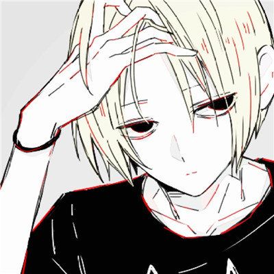 二次元动漫男生帅气头像大全2019有人放弃了有人还在等