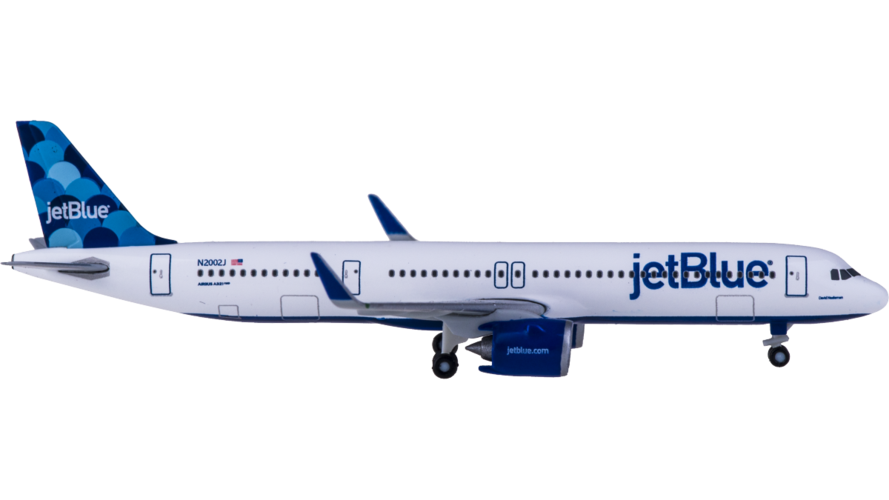 herpa 1:500 533805 jetblue 捷蓝航空 airbus a321neo n2002j