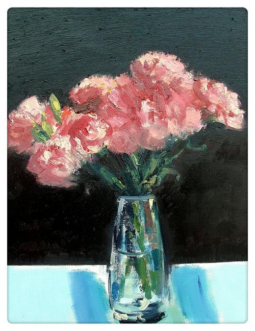 康乃馨   (油画)  2014