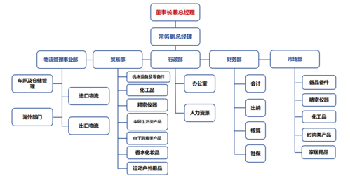 公司架构 - 上海朗运供应链管理有限公司
