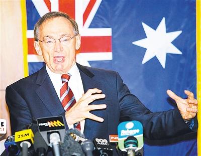 鲍勃·卡尔出任澳大利亚新外长(图)