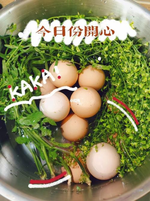 三月三荠菜花煮鸡蛋_荠菜_煮鸡蛋_美食_美食展示