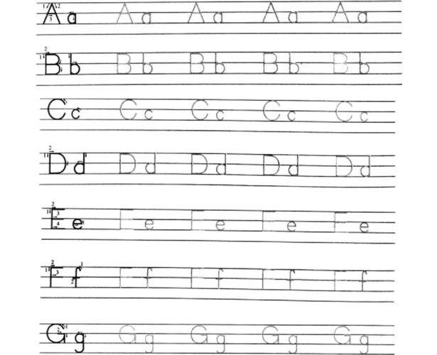 棒棒体-26个英语英文字母描红描写.doc
