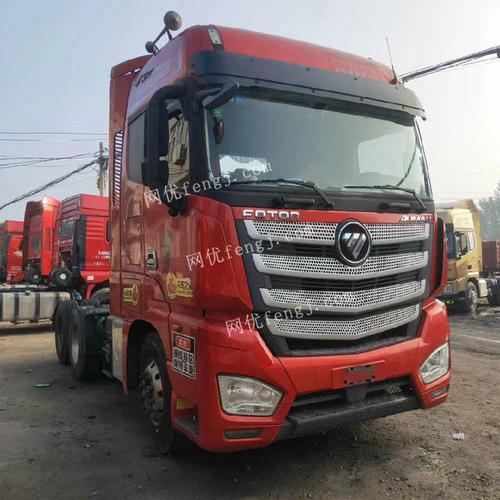 出售福田欧曼est高顶二手牵引车国五半挂车拖头可按揭