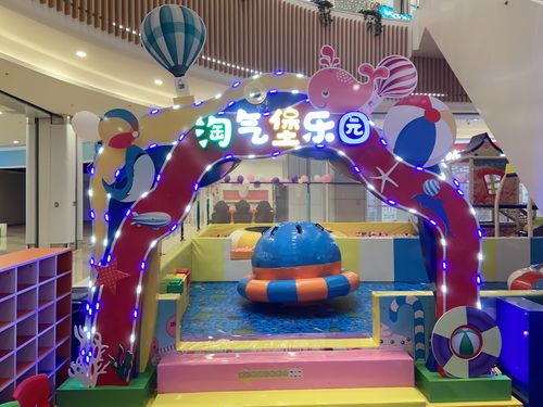 淘气堡儿童游乐门头