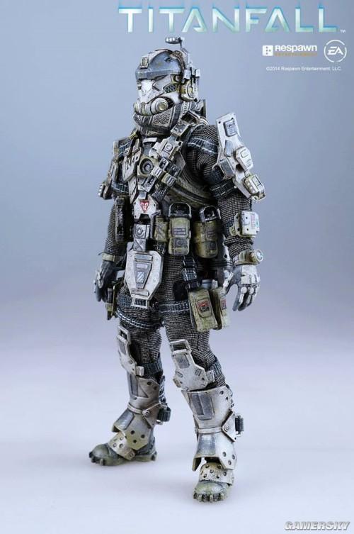 泰坦陨落titanfall官方模型亮相6英寸铁驭精细无比