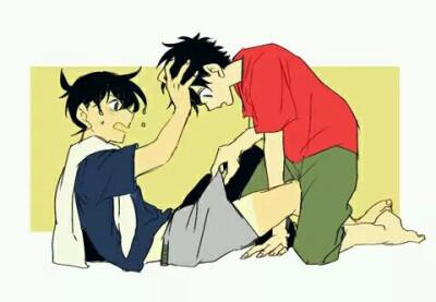 工藤新一 黑羽快斗日常污