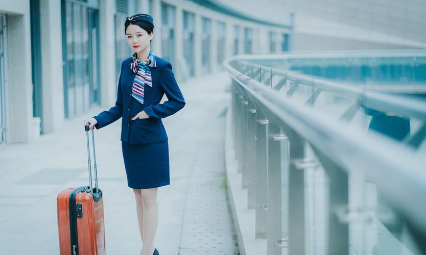 美拍 可做壁纸的美丽空姐图