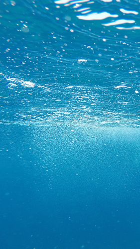 蓝色海底世界海水h5背景