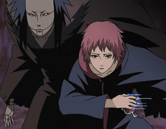 赤砂蝎操控的三代风影傀儡