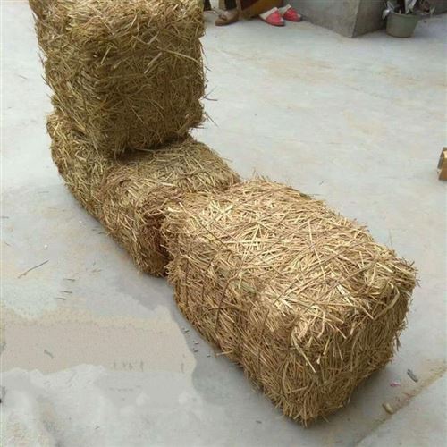 窝草天然草垛干稻草装饰屋顶b稻草房子鸡窝道具谷草秸秆鸡