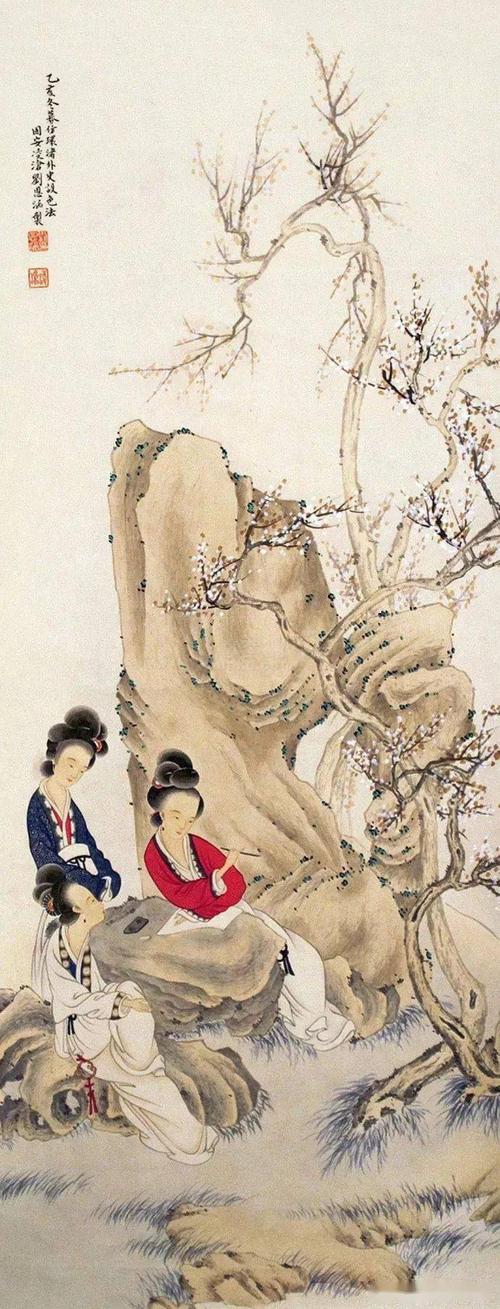 著名工笔重彩人物画大师刘凌沧