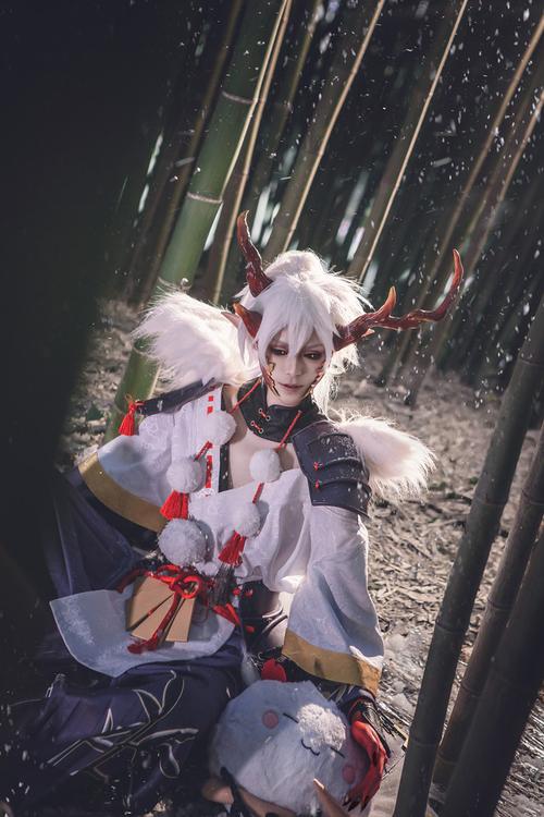 阴阳师茨木童子cosplay