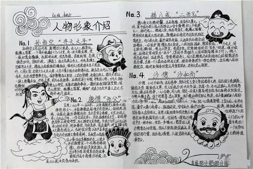 关于西游记获奖的手抄报西游记手抄报
