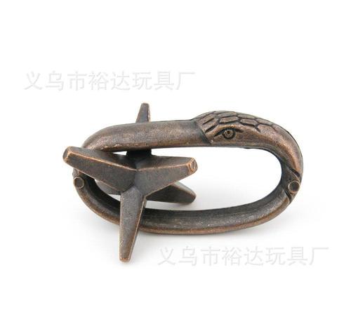 精品锌合金系列 魔星 魔金解锁益智玩具六角星高难度