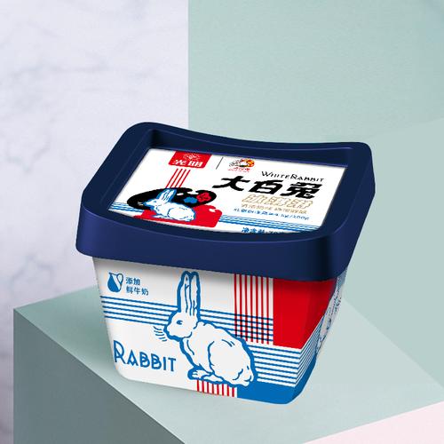 光明x大白兔联名鲜奶冰淇淋