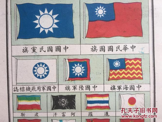 中国军用飞机标志,苏联,美国,日本,德意志,英吉利等64国国旗 商务印