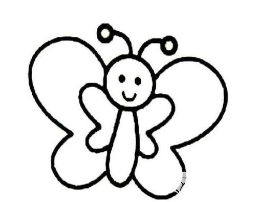 牟礼中心幼儿园小班〈蝴蝶〉涂色