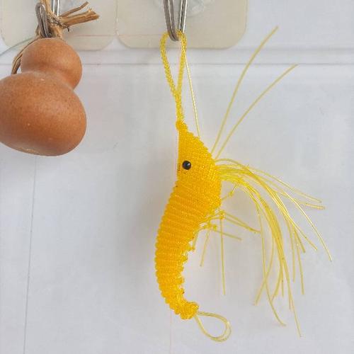 玻璃丝虾-编法图解-作品展示-中国结论坛