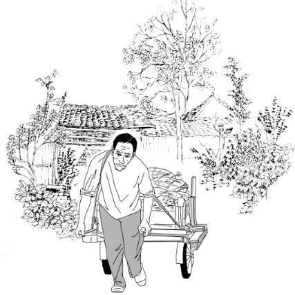姐点点了头,说娘你回家吧,我一个人能行.说完,姐拉上架子车,去了方庄.