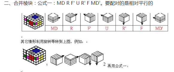四阶魔方,这一步.