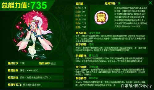 赛尔号 平民pve必备精灵 千裳 全程攻略