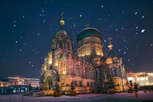 在初春,来一波哈尔滨极致冬天的回忆杀!_中央大街