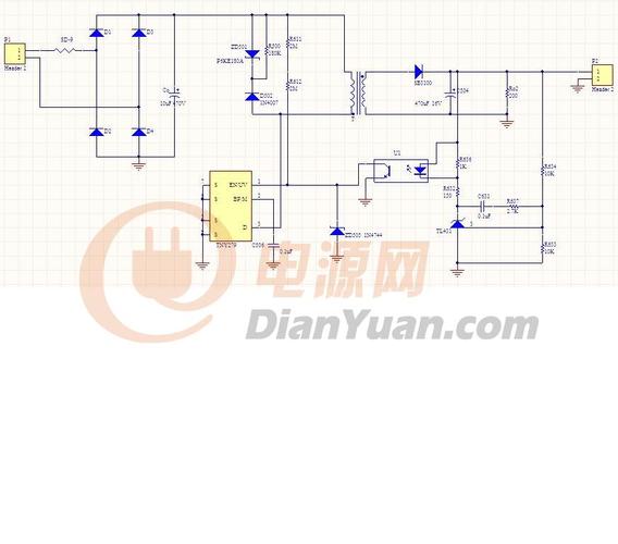 请教tny279的反激电路问题!