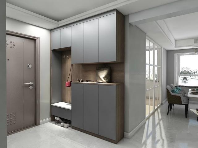 三招教你设计出满意的玄关90的人都做错了附9种玄关鞋柜案例