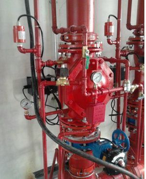 雨淋阀组结构示意图分享展示