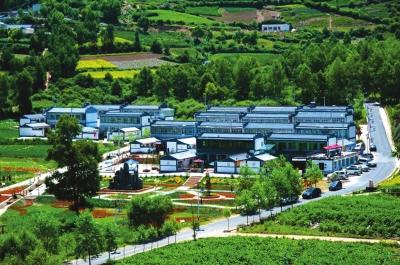 乡村沐春风美景入画来甘南州生态文明小康村建设掠影