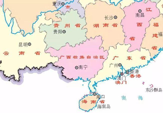 广西与广东名字一字之差:两省经济天差地别,广西这十个县很落后