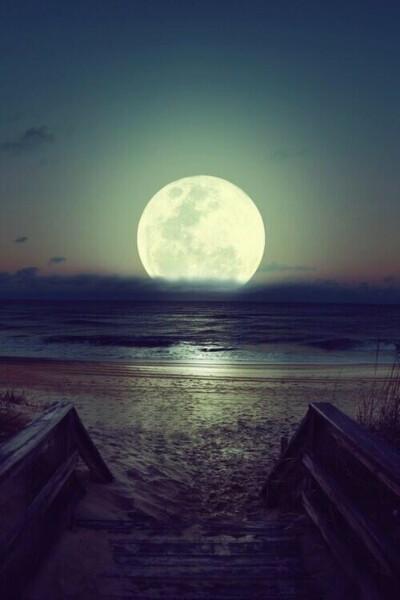 iphone 壁纸 月亮 摄影