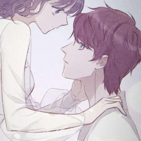 清新浪漫情侣头像优质动漫情侣头像一左一右