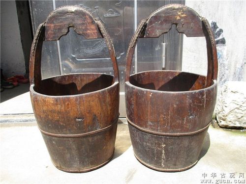 南方挑水装水用一对大木桶完好不漏水包老包邮