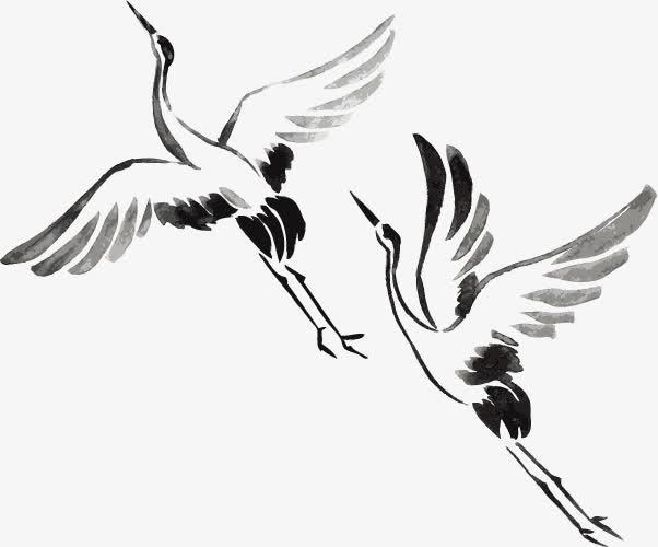 关键词 : 水墨画,中国风,天鹅,鸟