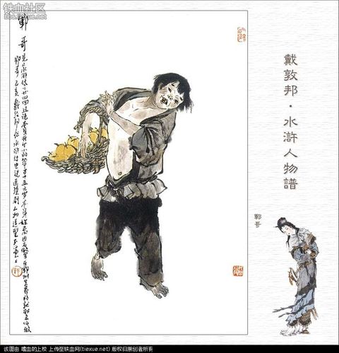 [蓝剑]水浒传人物之三————真实的郓哥