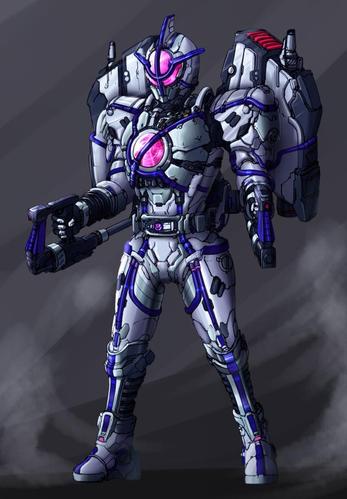 漫迷重绘《假面骑士》,炎龙圣刃气场炸裂,机甲天帝帅气有加