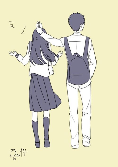 动漫/情侣大图/壁纸/萌萌哒/cp/二次元