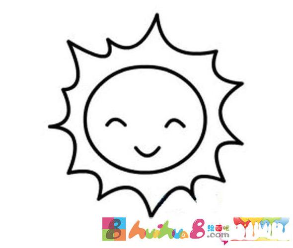 宝宝学画怎么画太阳九种简单好看的太阳简笔