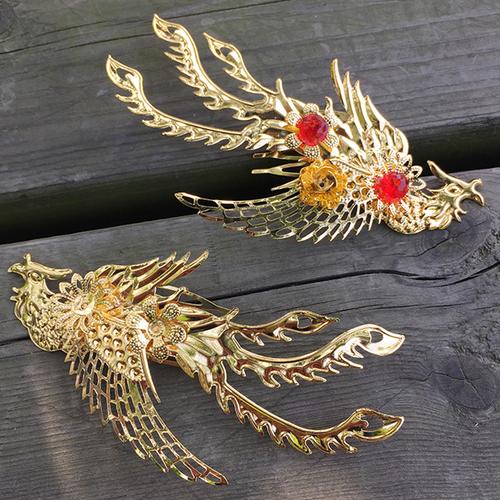 古装发饰时尚发箍宫廷复古欧美头饰头箍金色饰品古代新娘皇冠清仓