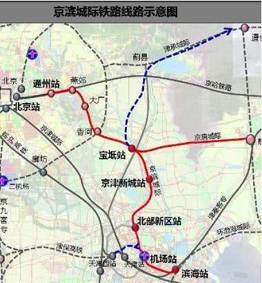 天津人民有福了!明年有望再添一条铁路,沿线地区的经济有待起飞