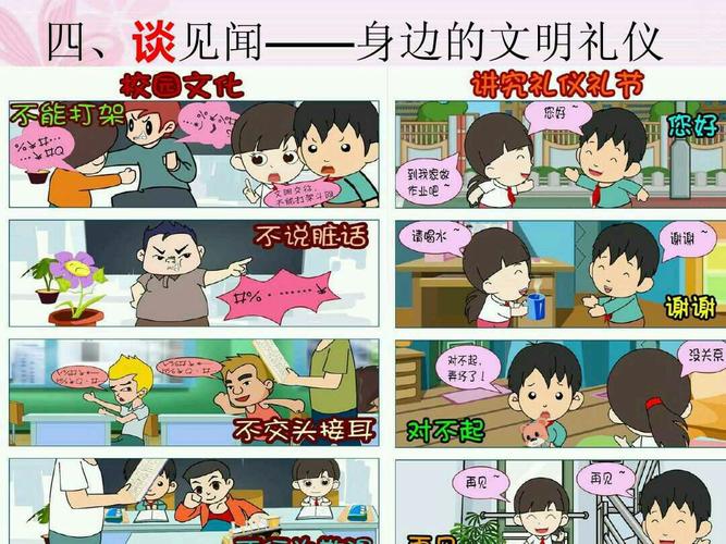《道德讲堂》文明礼仪在校园 石哈河镇中心小学