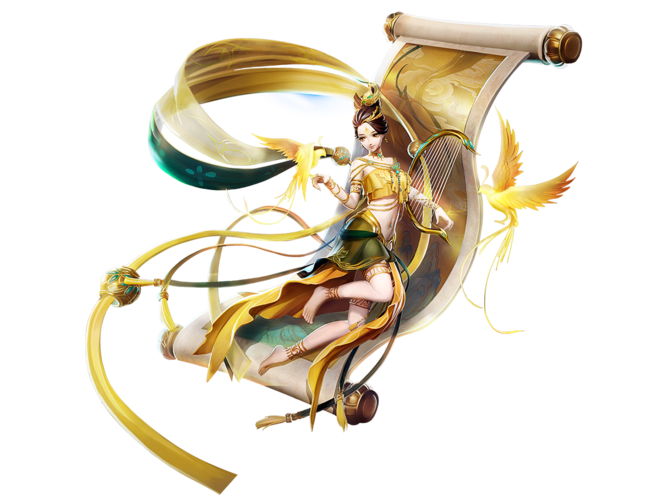 花鸟卷    凰羽仙音