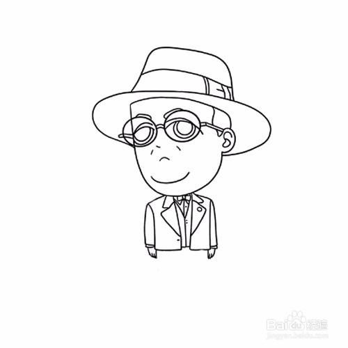 简笔画-如何画漫威角色阿尼姆左拉的简笔画