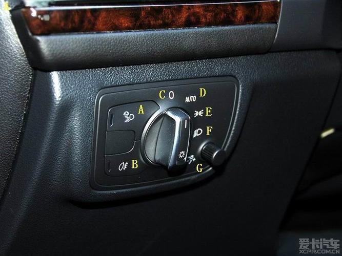 奥迪a6车内功能键图解